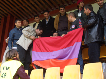 Fans der armenischen Nationalelf