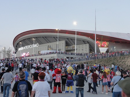 Wanda Metropolitano von Atletico