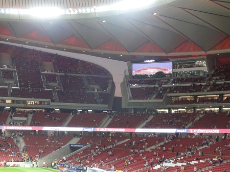 Wanda Metropolitano bei Atletico Madrid