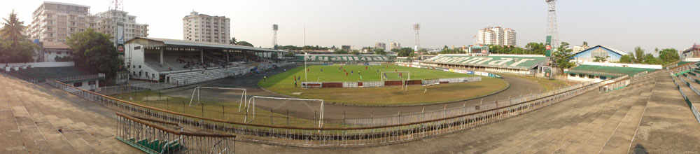 Aung San Stadium in Yangon