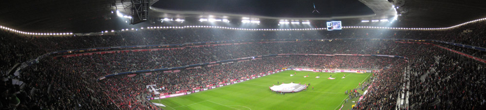 Die Allianz Arena des FC Bayern Mnchen