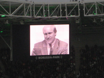 Gedenken an Rolf Rüssmann im Borussia-Park