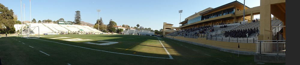  Alex G. Spanos Stadium auf der California Polytechnic State University