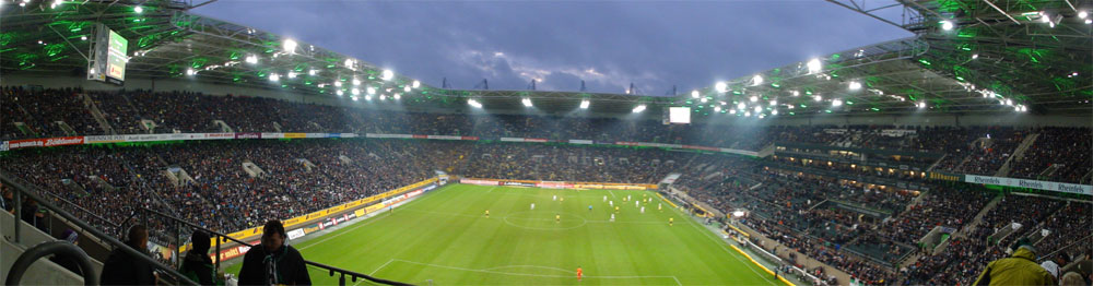 Borussia-Park in Mönchengladbach