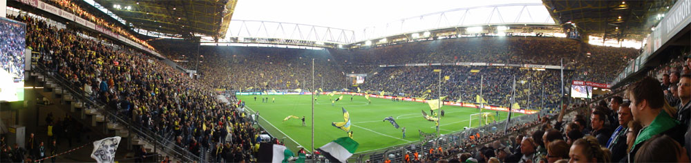 Westfalenstadion Borussia Dortmund gegen Borussia Mönchengladbach