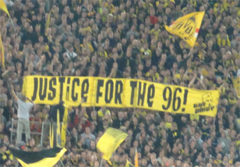 Justice for the 96 in Dortmund