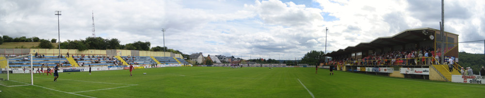 Das Stade Jos Nusbaum in Dudelange