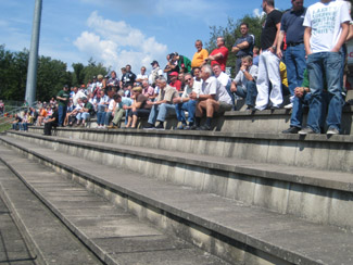 Borussia-Fans in Elversberg