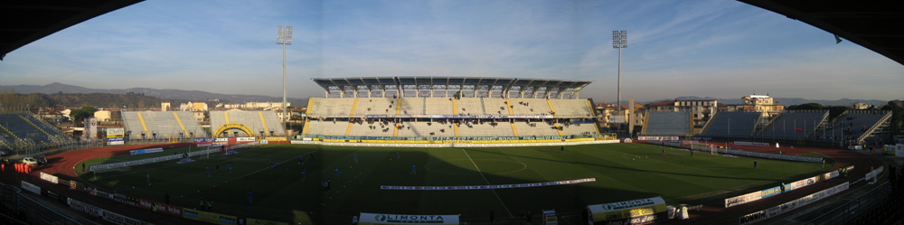 Das Stadio Carlo Castellani in Empoli