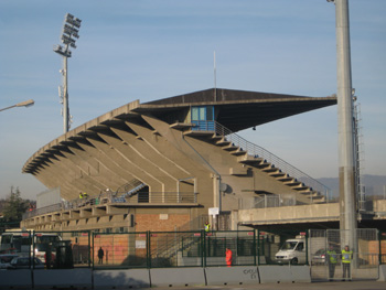 Haupttribne im Stadio Carlo Castellani