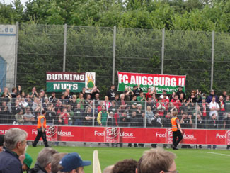 Fans des FC Augsburg II