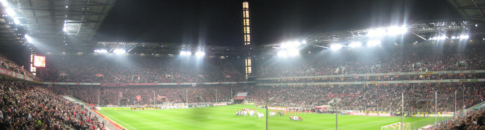 Das Müngersdorfer Stadion in Köln