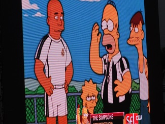 Ronaldo und Homer Simpson