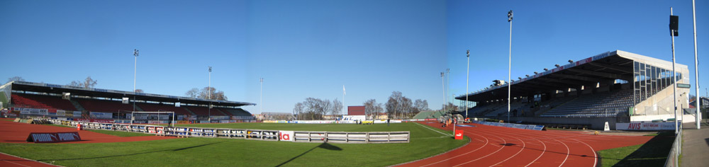 Das Stadion Fredriksskans in Kalmar