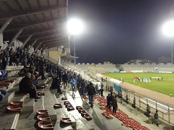 Tribüne im King Abdullah Stadium