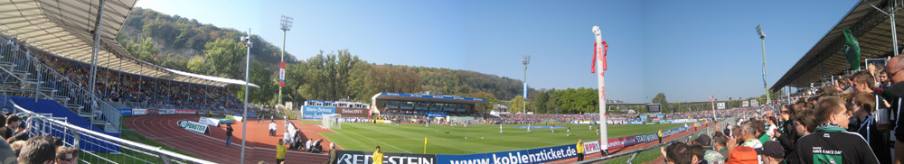 15.000 Zuschauer im Stadion Oberwerth