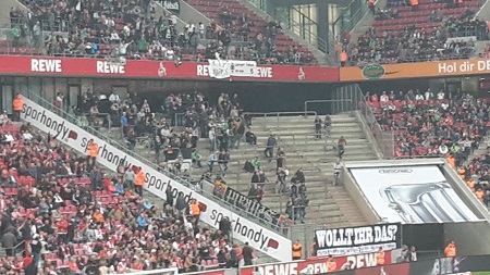 Gladbach-Fans in St. Pauli