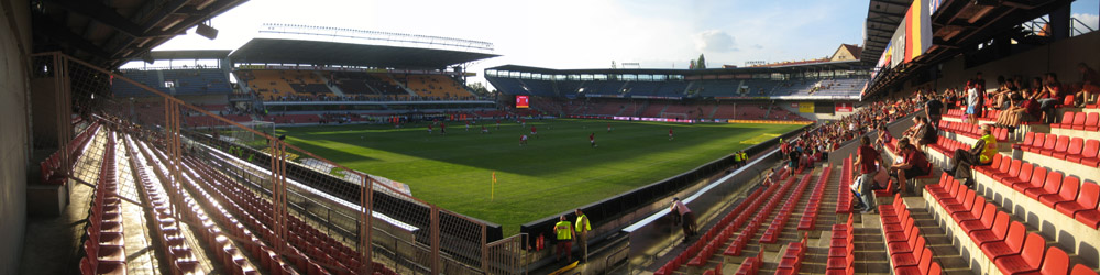 Das Stadion Letna in Prag