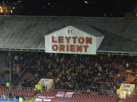 Das Matchroom Stadium an der Brisbane Road von Leyton Orient