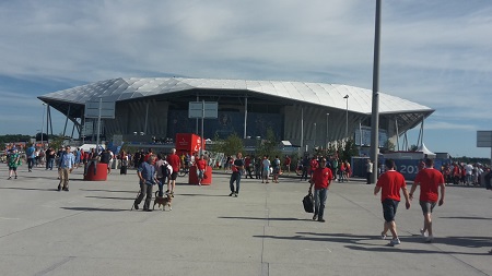 Stadion in Lyon