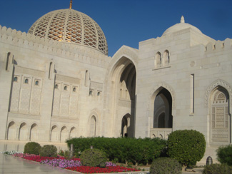 Sultan Qaboos Moschee in Mascat