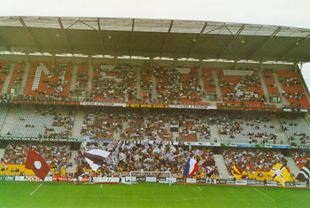 Stammplatz der Metz-Fans