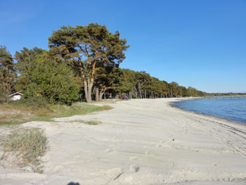 Strand in Hällevik