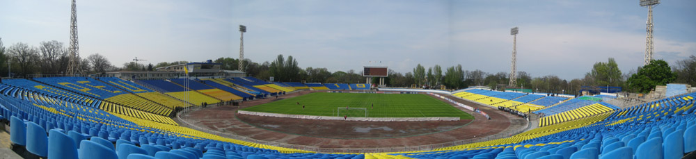 Das Stadion Chernomorets in Odessa