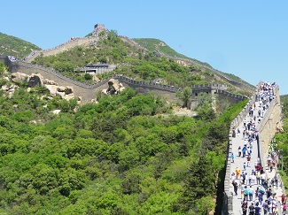 Chinesische Mauer in Badalin