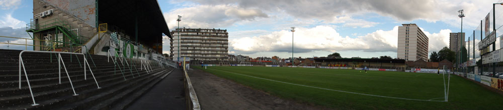 Das Vankesbeeck Stadion von Racing Mechelen