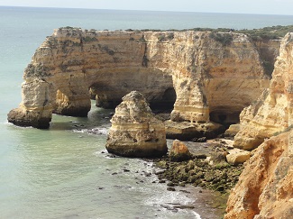 Steilküste an der Algarve