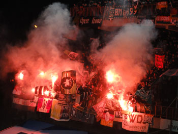 Hannover-Fans in Lüttich