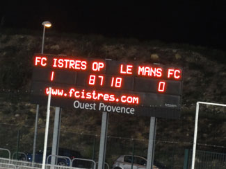 FC Istres - Le Mans FC 1:0