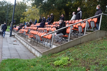 Fans des 1. FC Kleve in Sterkrade