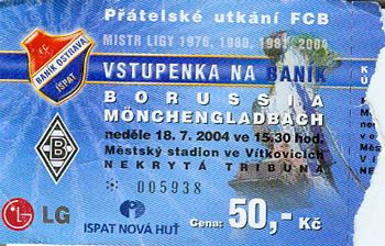 Banik Ostrau - Borussia 0:3 (18.7.04)