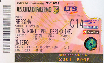 US Palermo - Reggina 4:2 (3.3.02)
