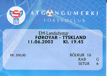 Färöer-Inseln - Deutschland 0:2 (11.6.03)