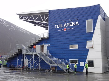 Haupttribne der TUIL Arena