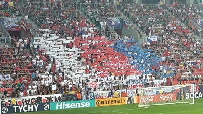 Choreo der Tschechien-Fans