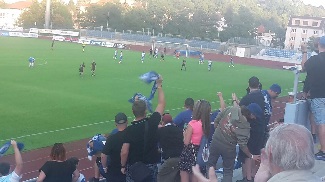 Fans in Usti nad Labem