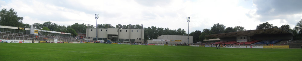 Das Rhein-Neckar-Stadion in Mannheim