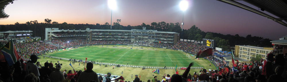 Das Wanderers Stadium in Johannesburg