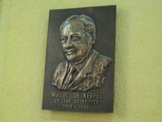 Ehrentafel für Marcel de Kerpel