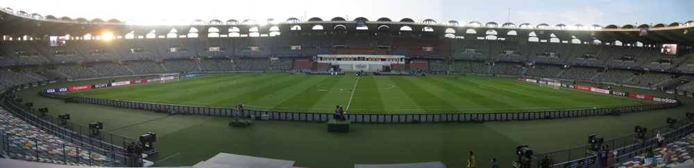 Zayed Sports City Stadium in Abu Dhabi