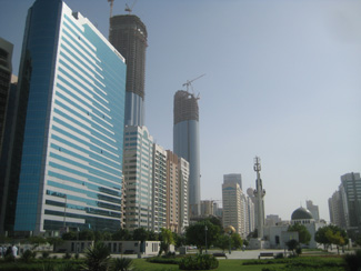 Skyline von Abu Dhabi
