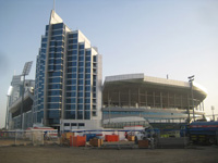Zayed Stadium in Abu Dhabi
