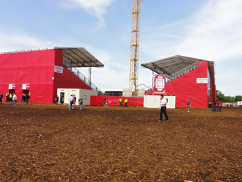 airberlin world mit Rindenmulch