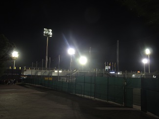 Flutlich bei AD Alcorcon