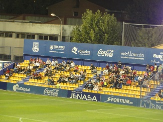 Gästeblock von CD Luga