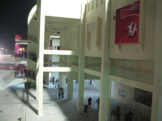 Flutlicht über dem Al-Rayyan